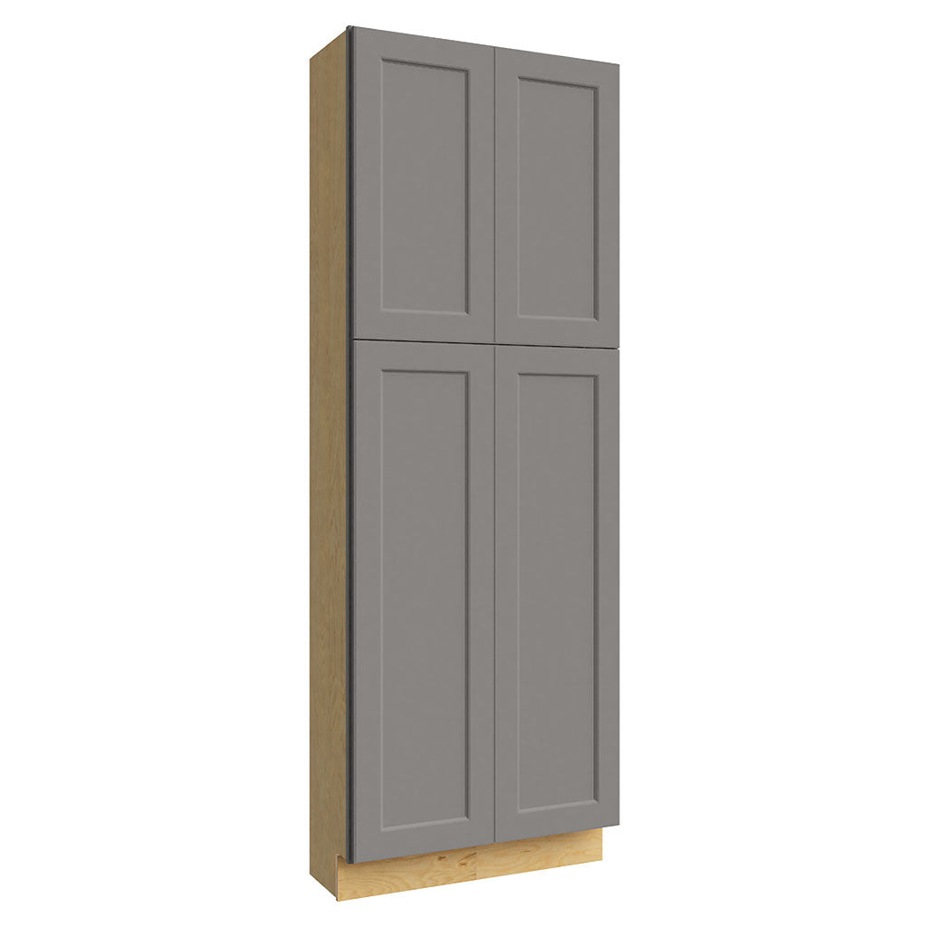TP301284 ( TALL PANTRY - 30"W X 84"H X 12"D ) - Fusion Stone