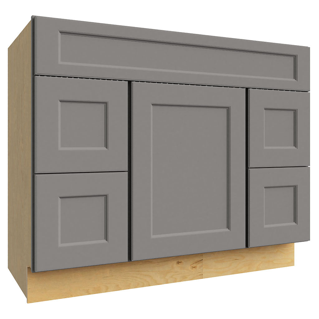 VSD42 ( VANITY SINK & DRAWER COMBO - 42"W X 34-1/2"H X 21"D )