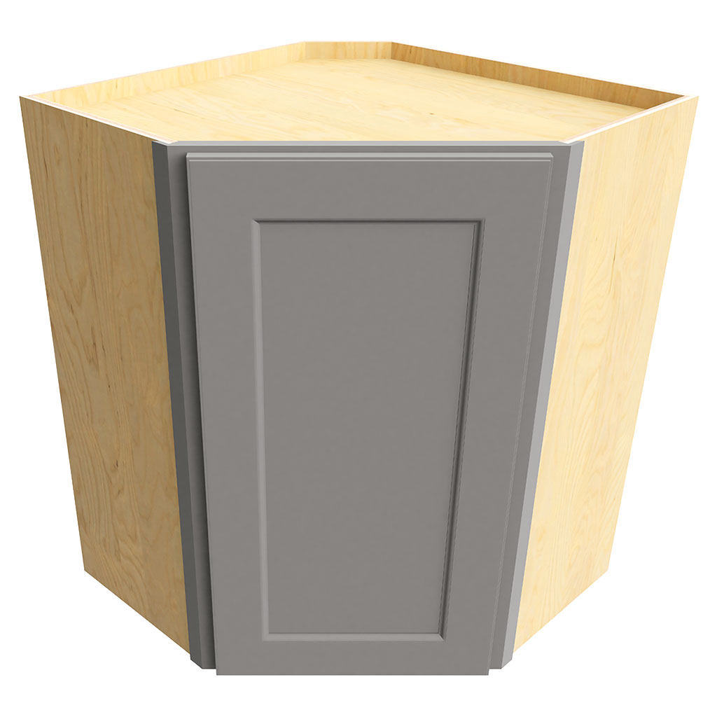 WDC2430 ( DIAGONAL WALL CORNER - 24"W X 30"H X 24"D )