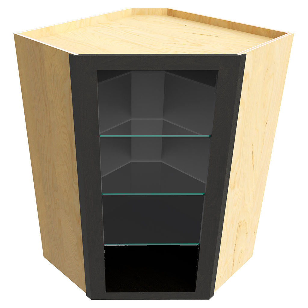 NDWDC2436 ( DIAGONAL CORNER WALL NO DOOR - 24"W X 36"H X 24"D )