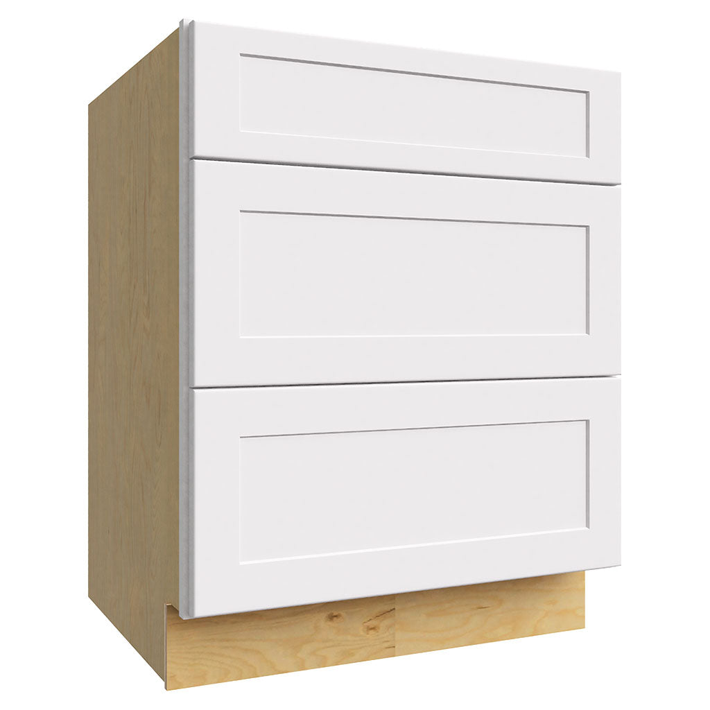 DB27 ( 3 DRAWER BASE - 27"W X 34-1/2"H X 24"D )