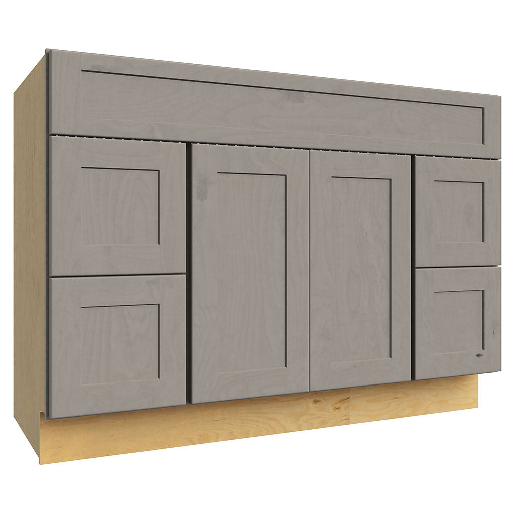 VSD48 ( VANITY SINK & DRAWER COMBO - 48"W X 34-1/2"H X 21"D )