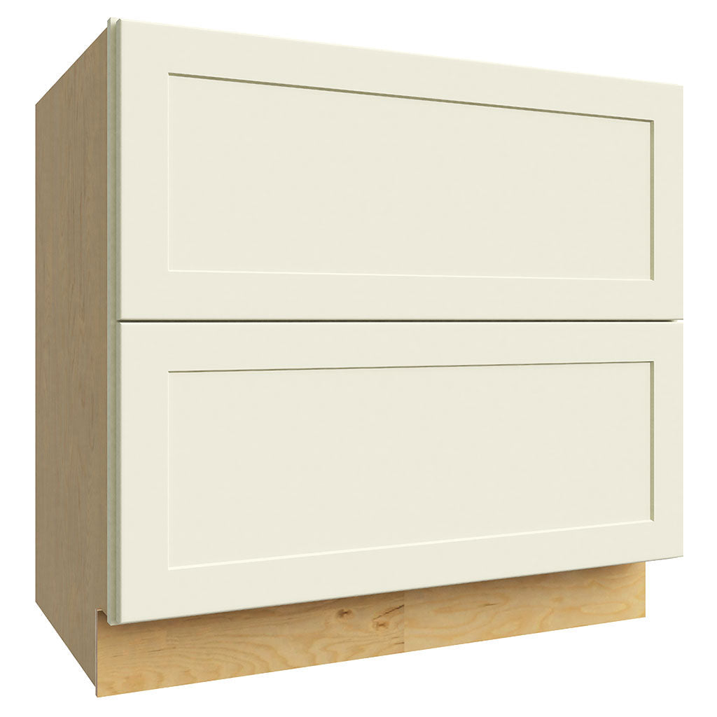 DB36-2 ( 2 DRAWER BASE - 36"W X 34-1/2"H X 24"D )