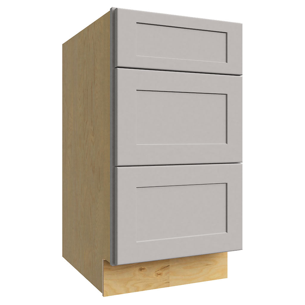 DB18 ( 3 DRAWER BASE - 18"W X 34-1/2"H X 24"D )