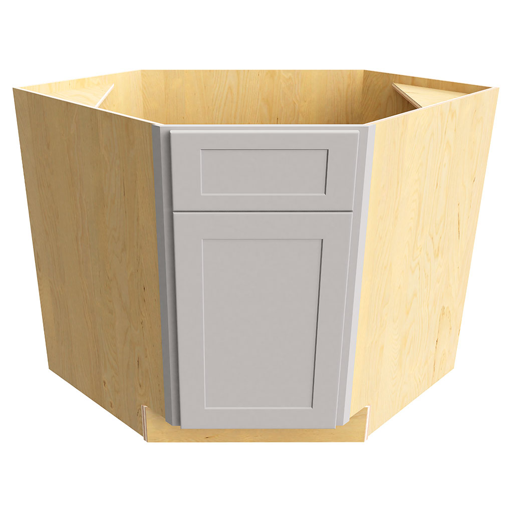 DSB36 ( DIAGONAL SINK BASE - 36"W X 34-1/2"H X 36"D )