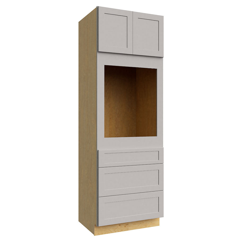 OC3390S ( OVEN CABINET SINGLE WITH 3 DRAWERS - 33"W X 90"H X 24"D )