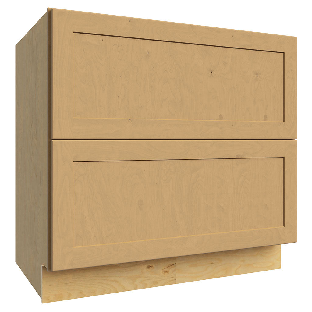 DB36-2 ( 2 DRAWER BASE - 36"W X 34-1/2"H X 24"D )