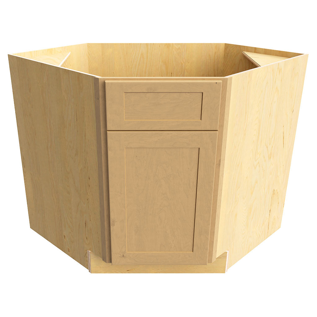 DSB36 ( DIAGONAL SINK BASE - 36"W X 34-1/2"H X 36"D )