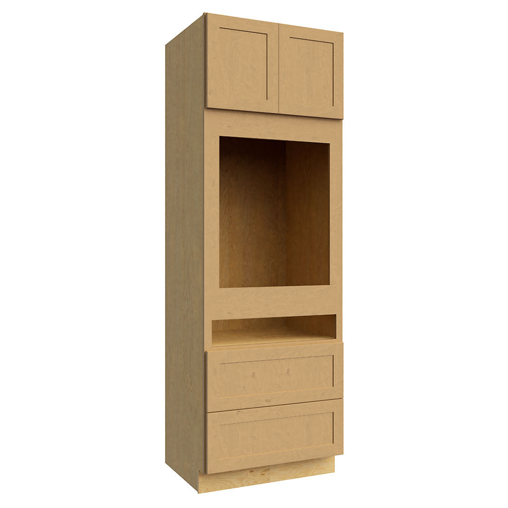 OC3390C ( OVEN CABINET COMBO WITH 2 DRAWERS - 33"W X 90"H X 24"D )