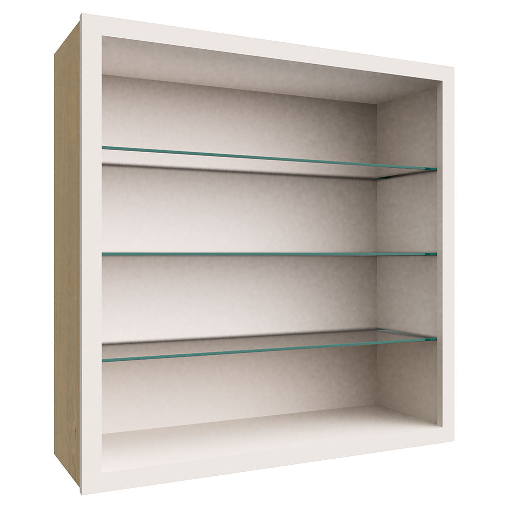 NDW3636 ( NO DOOR WALL - 36"W X 36"H X 12"D ) - Luna Dove