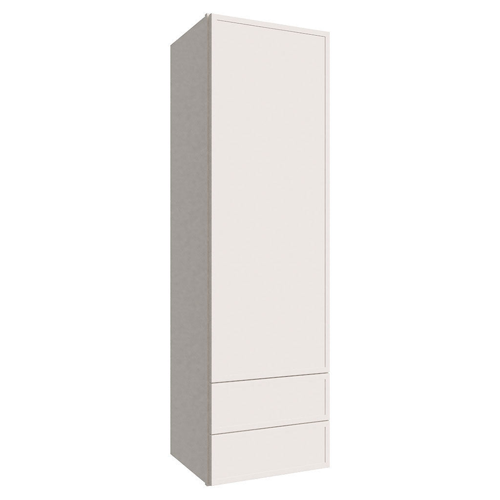 WD1860 ( WALL WITH DRAWERS - 18"W X 60"H X 15"D )
