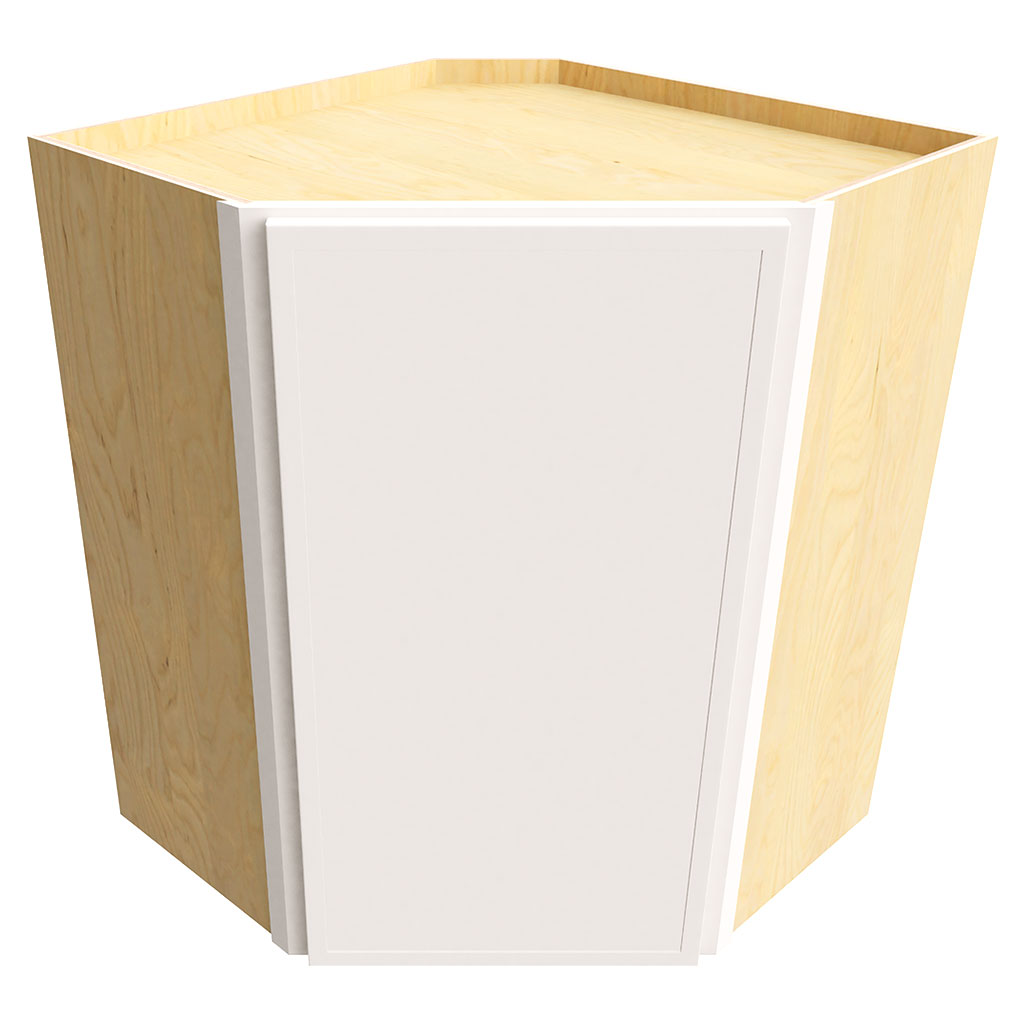 WDC2430 ( DIAGONAL WALL CORNER - 24"W X 30"H X 24"D )