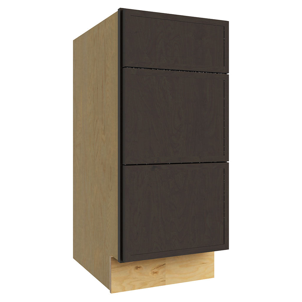 VDB15-34 ( VANITY DRAWER BASE - 15"W X 34-1/2"H X 21"D )