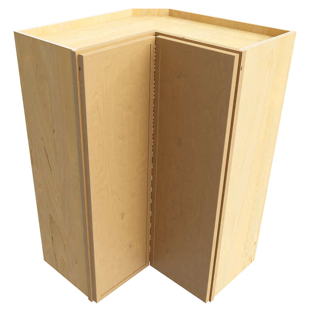 WPC2436 ( PIE CUT WALL CORNER - 24"W X 36"H X 24"D )