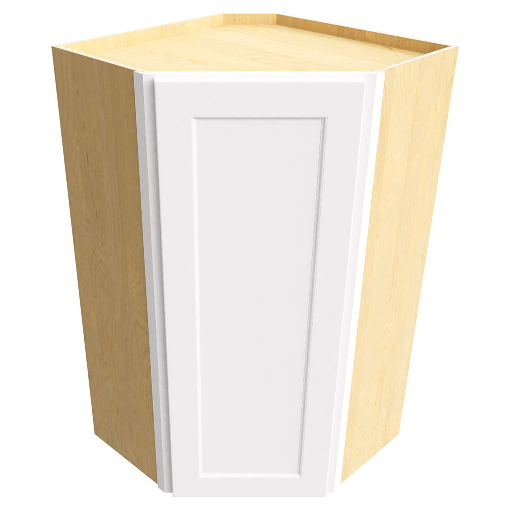 WDC2442 ( DIAGONAL WALL CORNER - 24"W X 42"H X 24"D ) - Nexus Frost