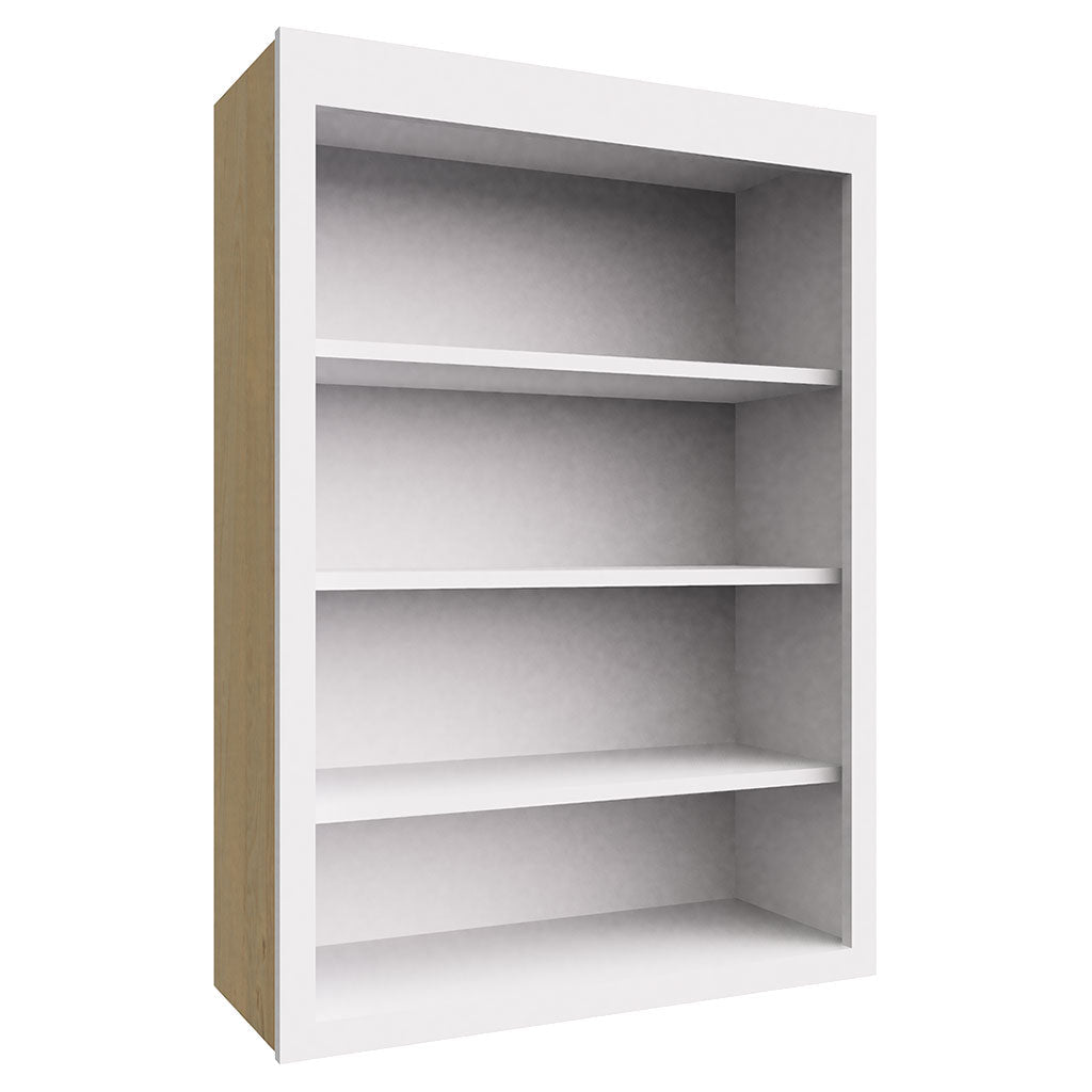 WOS3042 ( OPEN SHELF - 30"W X 42"H X 12"D )