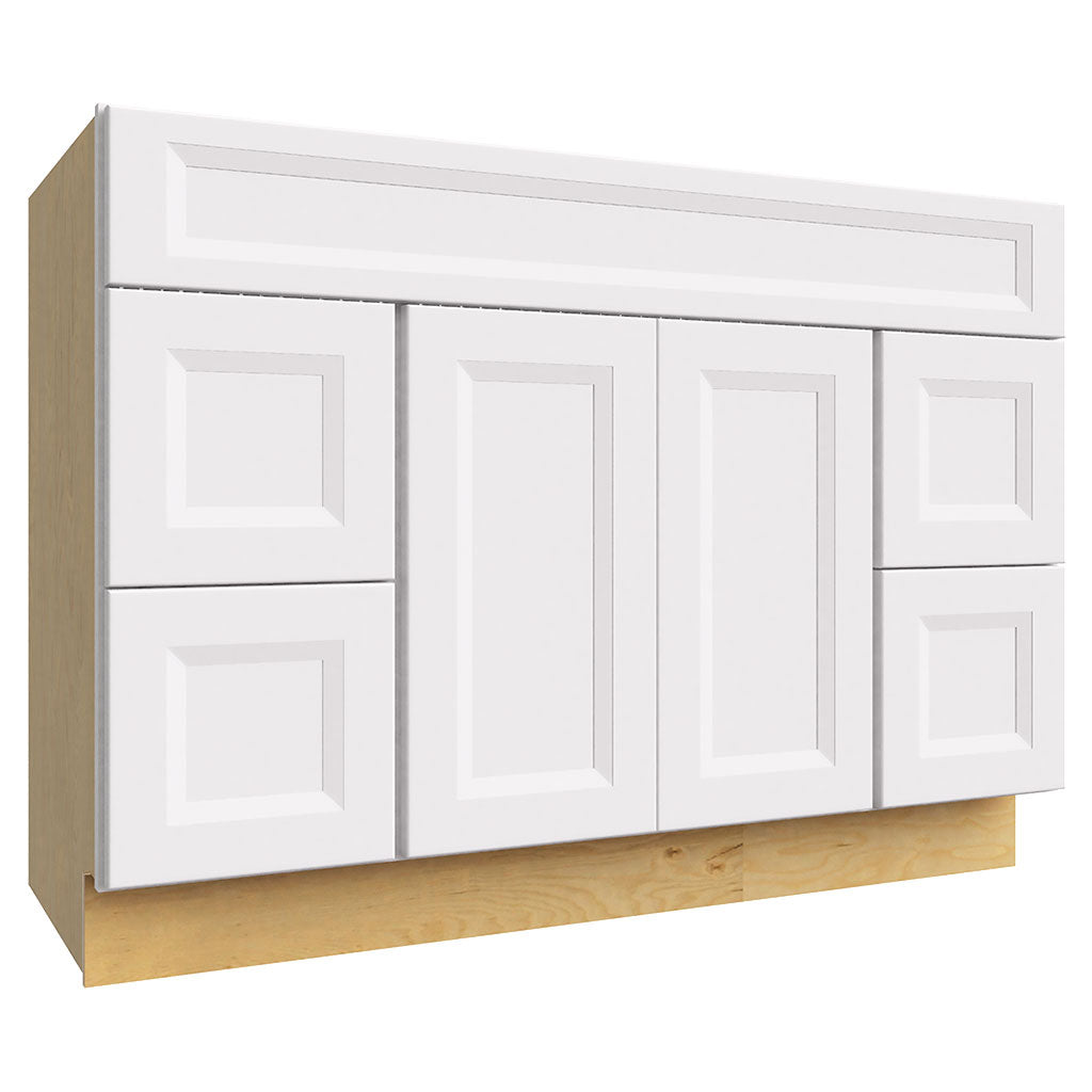 VSD48 ( VANITY SINK & DRAWER COMBO - 48"W X 34-1/2"H X 21"D )