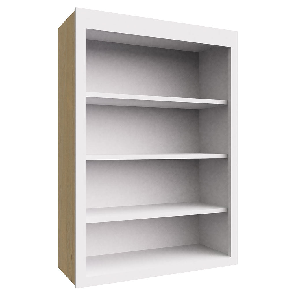 WOS3042 ( OPEN SHELF - 30"W X 42"H X 12"D )