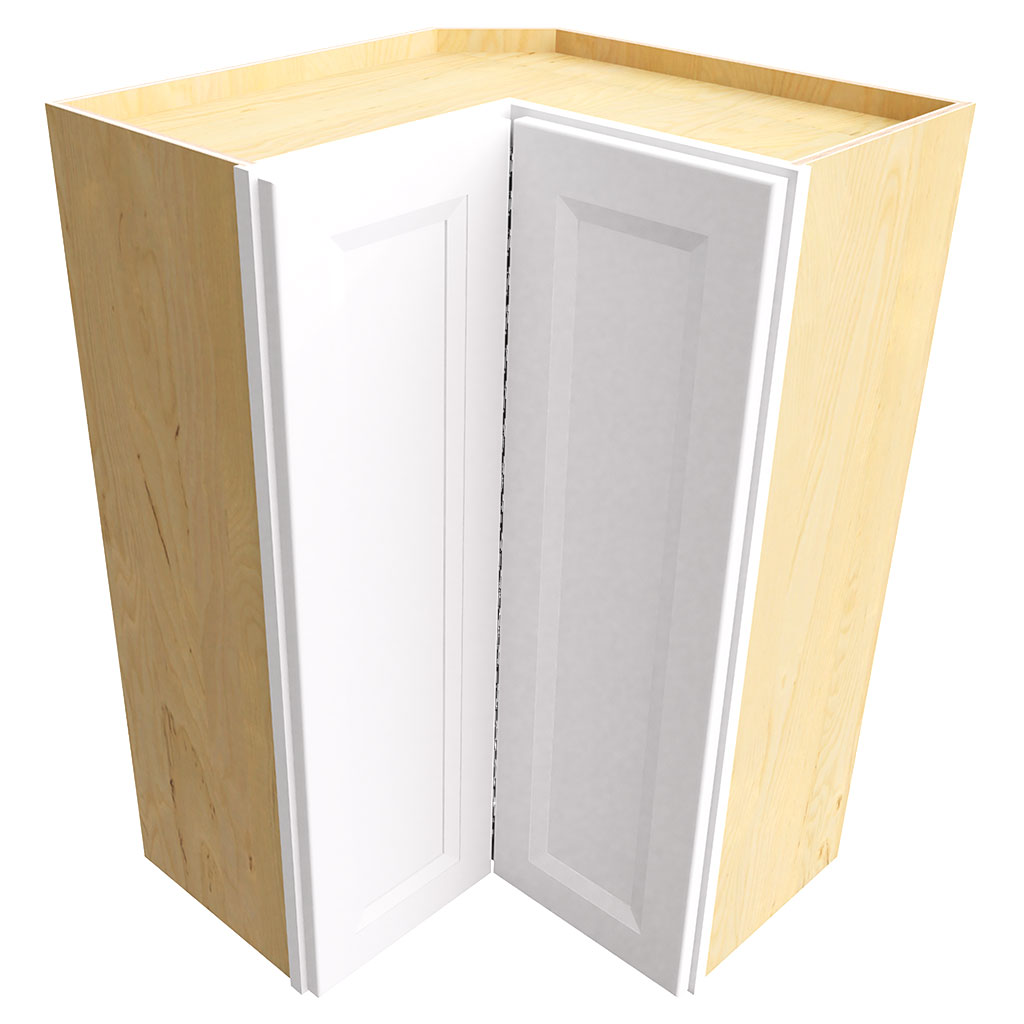 WPC2436 ( PIE CUT WALL CORNER - 24"W X 36"H X 24"D )
