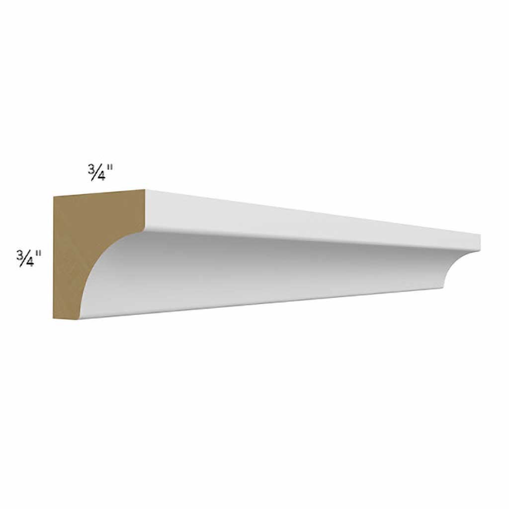 ICM8 ( INSIDE CORNER MOLDING - 96"W X 0-3/4"H X 0-3/4"D )