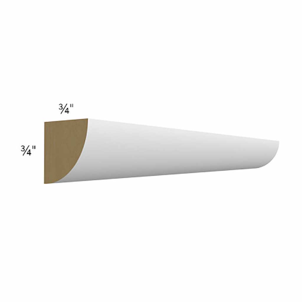 QRM ( QUARTER ROUND MOLDING - 96"W X 0-3/4"H X 0-3/4"D )