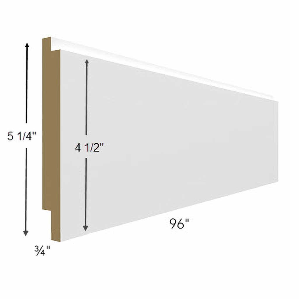 SHL-8 ( SHIP LAP MOLDING - 96"W X 6"H X 0-3/4"D )