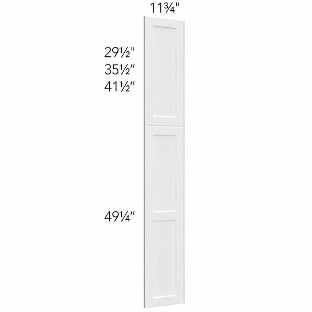 WP-T8412D ( WAINSCOT PANEL FOR TALL - 11-1/2"W X 78-3/4"H X 0-3/4"D )